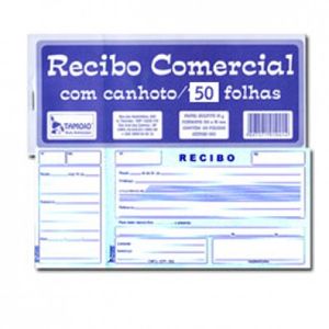 Bl Recibo Comercial C/canhoto 50f