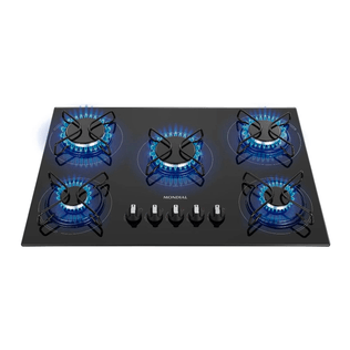 Cooktop A Gás 5 Bocas CTG02 - Mondial