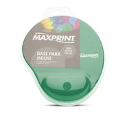Base Para Mouse Apoio Punho Gel Verde - Maxprint