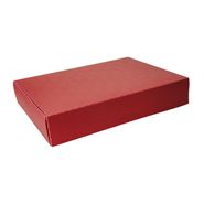 Caixa De Presente Grande Vermelha - Dello