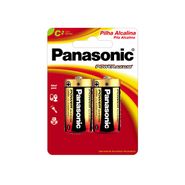 Pilha Alcalina C Par Panasonic