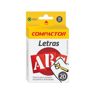 Letras Vazadas ABC 20mm - Compactor