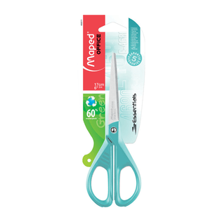 Tesoura Essentials Green Pastel 17 Cm - Maped