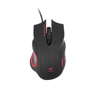 Mouse Gamer C/ Fio Buzzard Mg110-BK Usb  3200 dpi Preto - C3Tech