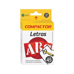 Letras Vazada Abc 45mm Compactor