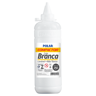 Cola Branca Polar 250g  Caixa C/ 12 und - Compactor