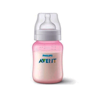 Mamadeira Clássica 260ml Rosa - Philips Avent