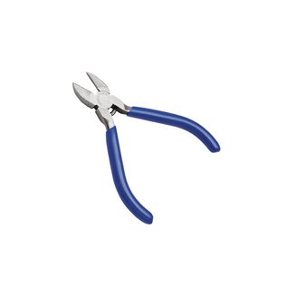 Alicate com Corte Diagonal 4" Basic Aço Especial com Empunhadura em PVC Azul - Tramontina