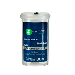 Refil de Fio Dental Menta 500m - Fortcom