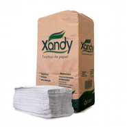 Papel Toalha 100% Celulose 20x21 2000 Unidades - Xandy