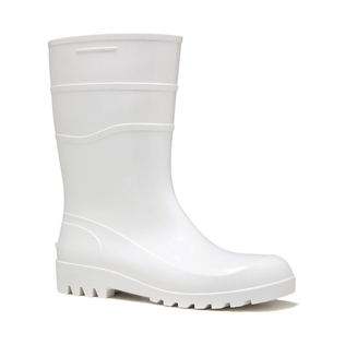 Bota PVC Cano Médio Branca N41 - Genova