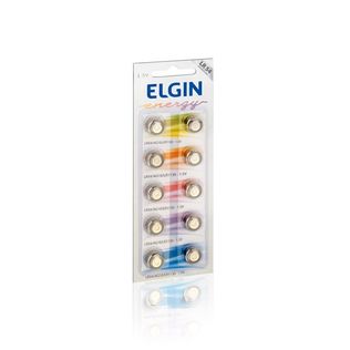 Bateria Alcalina LR54/LR1130 Com 10 Un - Elgin