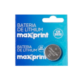 Bateria CR2032 Alcalina 5 Unidades - Maxprint