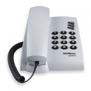 Telefone Fio Pleno Branco Ártico  - Intelbras