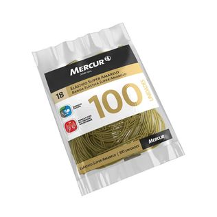 Elastico Super Amarelo 100 Un Mercur