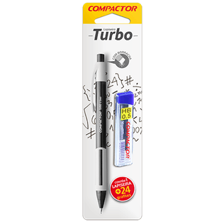 Lapiseira Turbo 0.5 +1 Tubo de Graf Bl