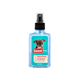 Colonia Dog Filhotes 120ml Sanol