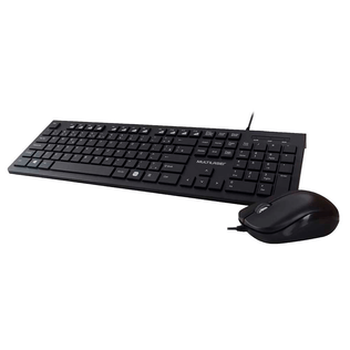 Kit Mouse Teclado Com Fio Tc240 - Multilaser