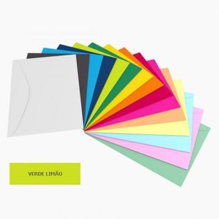 Envelope130x190 Verde Limao 75g