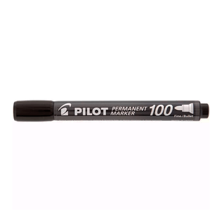 Marcador Permanente SCA 100 Ponta Redonda Preto - Pilot