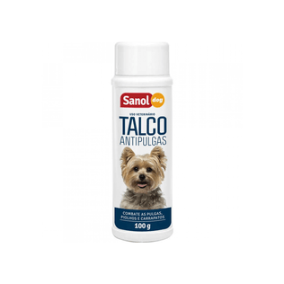 Talco Dog Antipulgas 100g - Sanol