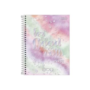 Agenda Espiral Planner Good Vibes M7 2022 Sortido - Tilibra