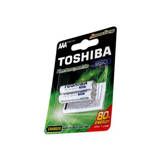 Pilha recarregável AAA 950mAh 72476 - Blister c/2 - Toshiba