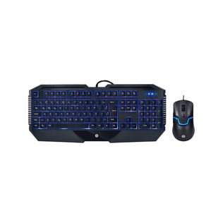 Kit Mouse Teclado Gamer Gk1100 Preto - Hp