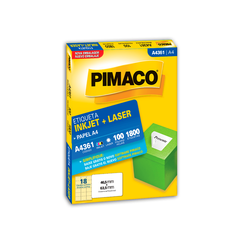 a4361-100fls-1800etq-pimaco