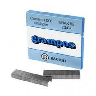 Grampo 23/8 Galv C/1000 Bacchi