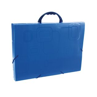 Maleta Ofício Dellofine Azul A4 - Dello