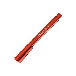 Caneta Hidrográfica Fine Pen Vermelho - Faber Castell