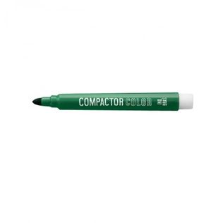 Caneta Hidrográfica Color Verde - Compactor