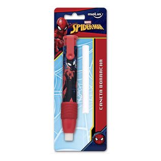 Caneta Borracha Spiderman C/refil Molin