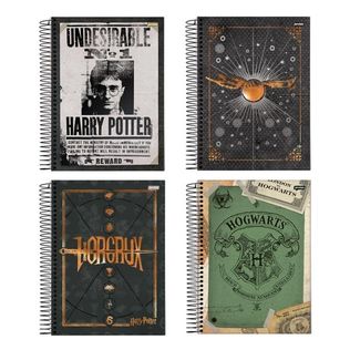 Caderno Universitário 200 Folhas Harry Potter Sortido - Jandaia