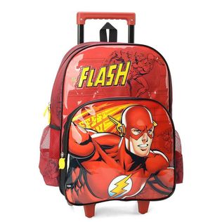Mochila de Carrinho The Flash Vermelha - Luxcel