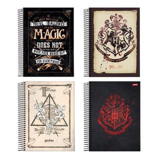 Caderno Universitário 96 Folhas Harry Potter Sortido - Jandaia