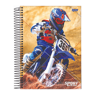 Caderno Capa Dura 80 Folhas Sport - Jandaia