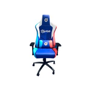 Cadeira Gamer Nations Coreia do Sul com Apoio de Braço Azul/Branco/Vermelho - Dazz