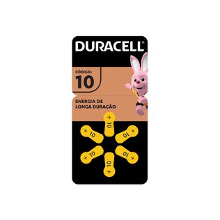 Pilha Auditiva 10 Com 6 Unidades - Duracell