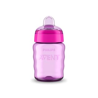 Copo Easy Sip Bico De Silicone 260ml Rosa - Avent