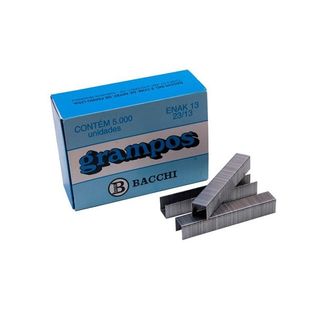 Grampo 23/13 Galvanizado Com 5000 Un - Bacchi