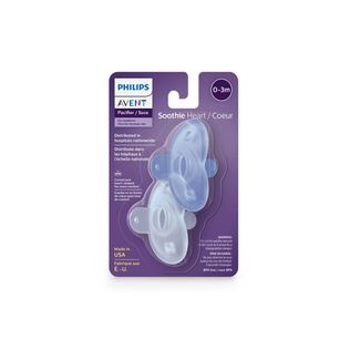 Chupeta Soothie 0-3 Meses Azul 2 Un - Philips Avent