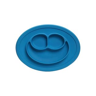 Pratinho Infantil Silicone Azul - Turminha Guará