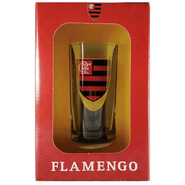 Copo Cylinder 300ml Flamengo - Allmix