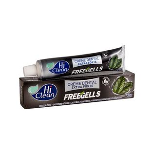 Creme Dental com Fluor Freegells Menta Extra Forte 90g - Hi Clean