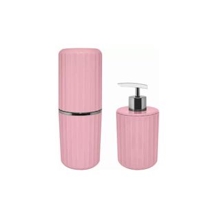 Conjunto Para Banheiro Groove Bathroom Upgrade Rosa Quartz - Ou