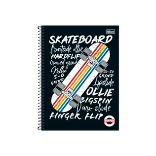 Caderno Universitário Capa Dura 256 Folhas Pepper Sortido - Tilibra