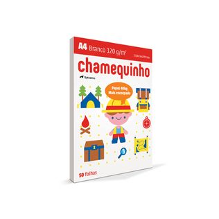 Papel A4 Chamequinho Branco 120g - Chamex