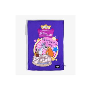 Manta Dupla face Pets Dama e o Vagabundo Disney - Zona Criativa
